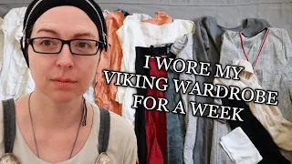 I Spent a Week Living in Viking Clothes! (A Capsule Wardrobe for War)