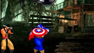 Captain America vs Kung Lao [Mugen]