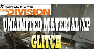 The Division Glitches - "UNLIMITED CRAFTING MATERIALS/XP GLICH" The Division Fast Farming GLitch