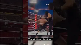 Brock Lesnar use one punch👊#wwe #viral #trending