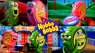 Hubba Bubba Bubble Tape Gum Funny Commercials! Big Bubbles No Troubles