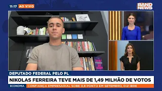 Entrevista com Nikolas Ferreira (PL), o deputado federal mais votado