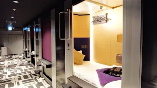 $45 Tall and Spacious Capsule Hotel Experience in Japan Tokyo