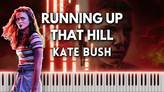 Running Up That Hill by Kate Bush - Stranger Things Piano Cover (FREE MIDI)