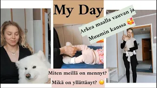 MY DAY: Arkea vauvan ja koiran kanssa, mikä on yllättänyt vauva-arjessa