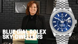 Rolex Sky Dweller Blue Dial: A Perfect Blend of Style and Functionality | SwissWatchExpo