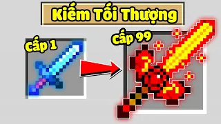 Minecraft nhưng Tôi Nâng Cấp Vũ Khí Tối Thượng