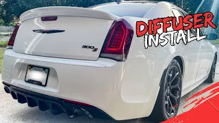 Chrysler 300 S: REAR DIFFUSER Install