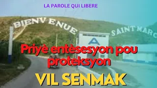 Combat pour la protection de la ville de Saint-Marc.