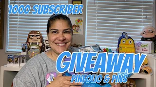 CLOSED **** 1000 Subscriber Giveaway! Pinfolios and Pins!