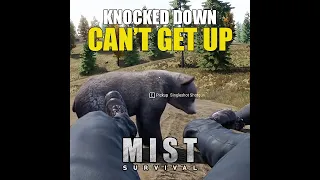 I Got Knocked Down. Can't Get Up Again | Mist Survival Gameplay | #shorts