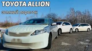 Зимний перегон TOYOTA ALLION