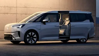 All-New Volvo EM90 Electric Luxury MPV Revealed: Exterior, Interior & First Look