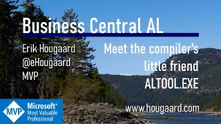 Meet the compiler's little friend ALTOOL.EXE for AL and Business Central
