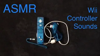 ASMR Wii Controller Sounds for Sleep | Tapping Video Game Buttons Plastic Triggers | Lofi No Talking