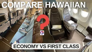 Compare Hawaiian Airlines First Class vs Economy. Find out which cabin best suits your travel!