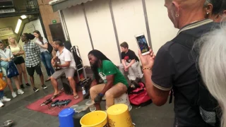 Despacito by street musicians at London...