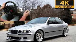 BMW E39 M5 Forza Horizon 5 Logitech G29 Gameplay