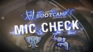 AWC BootCamp | MIC Check