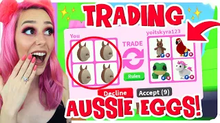 Trading AUSSIE EGGS ONLY for 24 Hours In ADOPT ME! (Roblox)