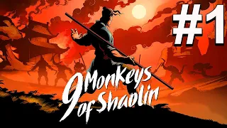 9 Monkeys of Shaolin (Xbox One X) Co-Op Gameplay Walkthrough Part 1 [1080p 60fps]
