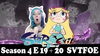SURPRISE!  - Star vs the Forces of Evil S4 E 19 and 20 Reaction - Zamber Reacts