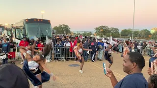 Sonic Boom Marching Out of JSU Homecoming 2021