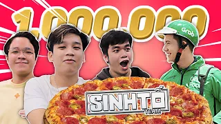 AI NHẬN PIZZA ĐẦU TIÊN THẮNG 1.000.000 ĐỒNG | THỬ THÁCH SINH TỐ