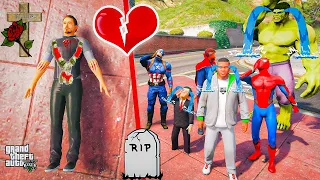 IRON MAN Died Emotional Video GTA 5 With Avengers | GTAV Avengers | A.K GAME WORLD