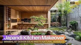 Japandi Kitchen Makeover: Minimalist Design Meets Natural Serenity