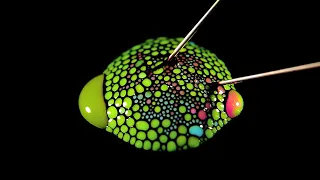 The Weird Behavior Of Ferrofluid And Paint - Misc #3