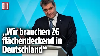 Söder will Lockdown für Ungeimpfte