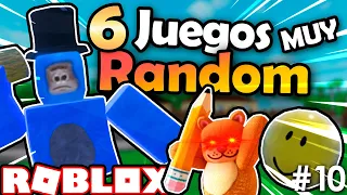 JUEGOS MUY RANDOM Y DIVERTIDOS DE ROBLOX! 🤣 | Juegos Raros #10