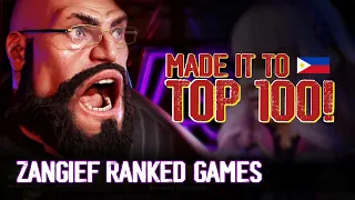 I Made It to Top 100 Master Rank in my Country(PH)! Zangief vs Marisa, Ryu, Gief, Manon, Juri, Ken