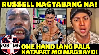 Russell NAGYABANG Na "ONE HAND" Lang GINAMIT! | Haring Bangis HINAMON Si Mark Magsayo! | BOXING NEWS