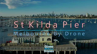 Famous St Kilda Pier by Drone - Melbourne, Australia