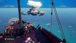 sea of thieves flying ship