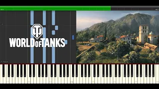 World of Tanks - Mines Piano Tutorial + Sheets/MIDI