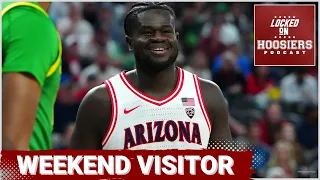 Oumar Ballo visiting Indiana Basketball | Indiana Hoosiers Podcast