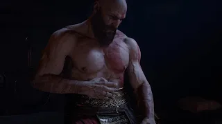 God of War 5 Ragnarok - Kratos Remembers His Wounds From Zeus In Greece Scene PS5 (4K 60FPS)