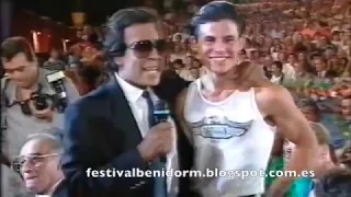 Julio Sabala en Festival de Benidorm 1993