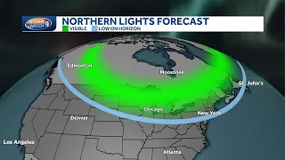 Northern lights potentially visible in NH Thursday night into Friday morning