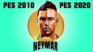 NEYMAR, the evolution [PES 10 - PES 20]