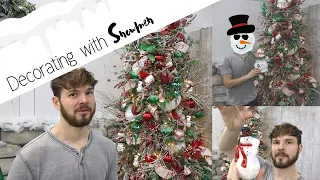 Decorating a Christmas Tree with Snowmen & David Christopher's (2022)