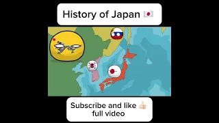 Countryballs - History of Japan 1 #countryballs #polandball #history #japan #ww2 #countryball