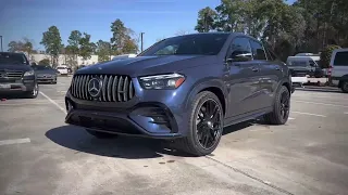 NEW Mercedes AMG GLE Coupe in Twilight Blue metallic #car #mercedes #amg #glecoupe #2024 #luxurycars