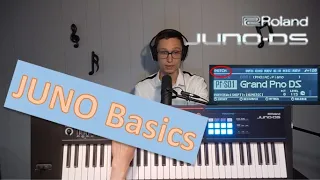 Basics of using the Roland JUNO-DS