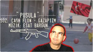 Turkish Music 🇹🇷 | 🔥Sıfır Bir Soundtrack: Cashflow & Gazapizm & Esat Bargun - Pusula 🔥|Reaction Bena