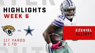 Ezekiel Elliott Highlights vs. Jags