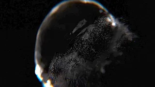 Slow Motion Bubble Simulation // Blender Geometry Nodes